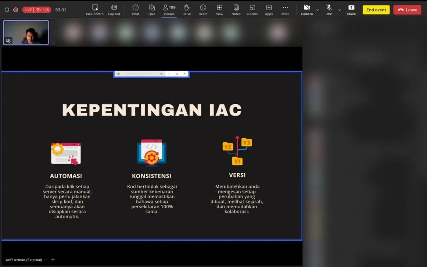 Online training, Infratify · 2026