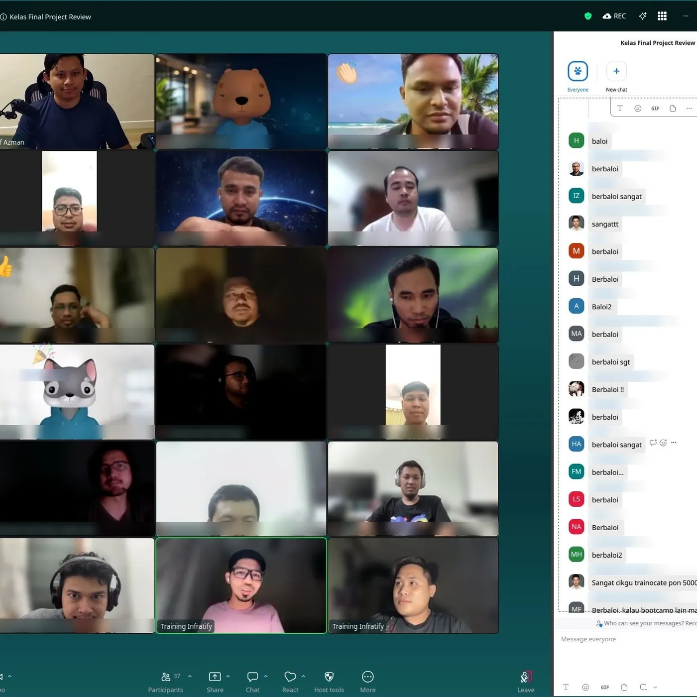 Online group photo, Infratify · 2026